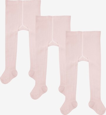 camano Tights in Pink: front