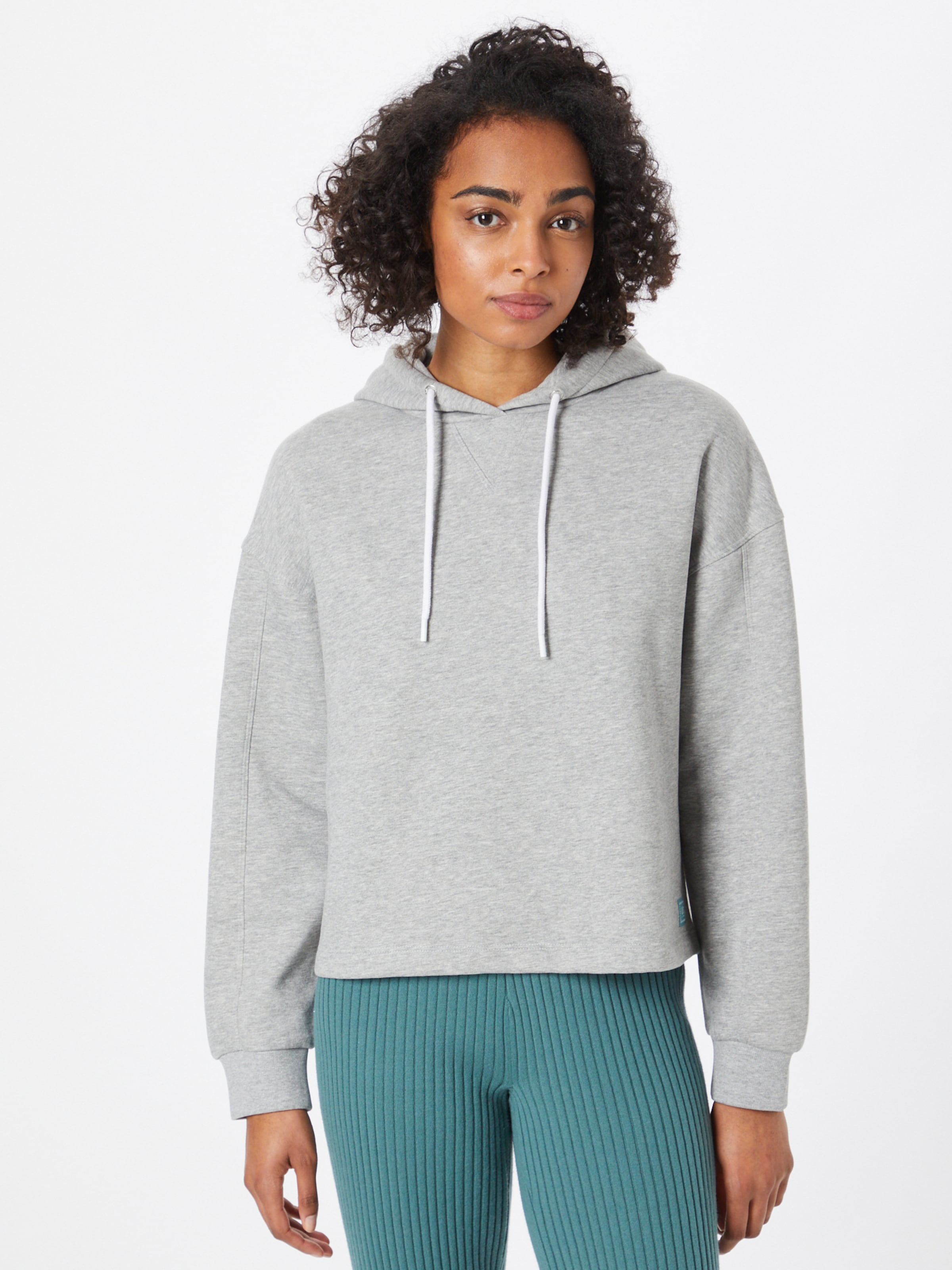 Frauen Große Größen QS by s.Oliver Sweatshirt in Graumeliert - LY76284 Frauen Große Größen QS by s.Oliver Sweatshirt in Graumeliert - LY76284