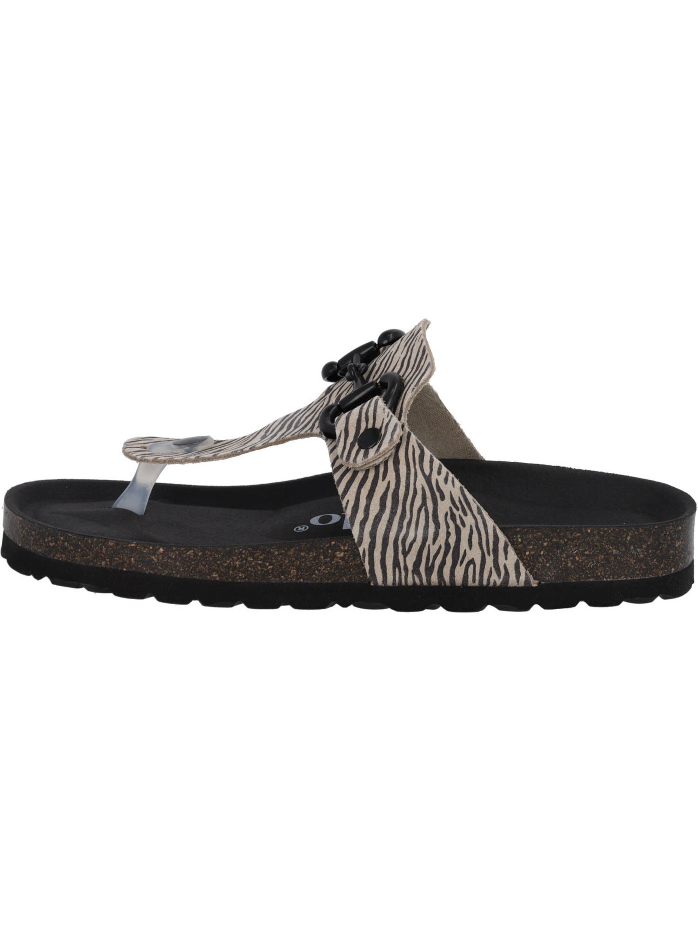 Palado - Sandalias de dedo 'Palado Kos Zebra' en beige