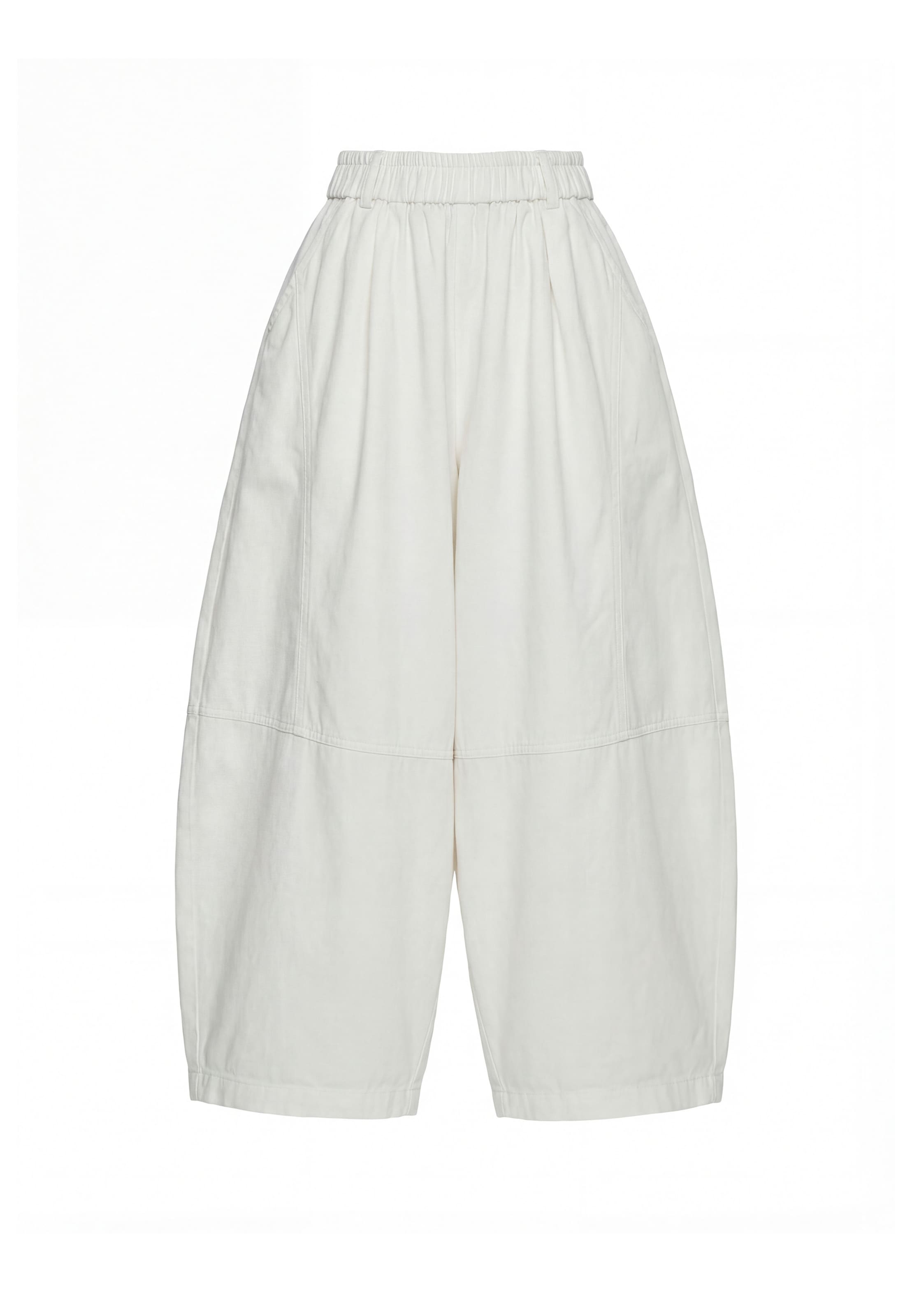 MYMO Trousers in White: front