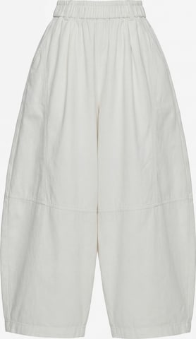MYMO - Pantalón en blanco: frente