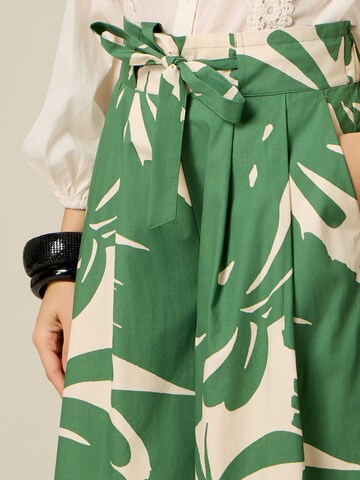 oltre Wide Leg Hose‌‌‌ in Grün