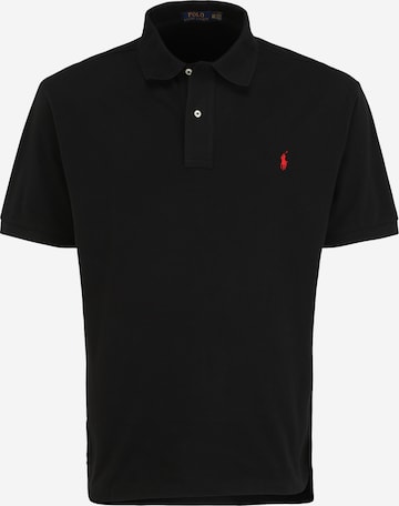 Polo Ralph Lauren Big & Tall Shirt in Black: front