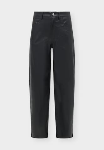 Loosefit Pantalon 'TALLA' TOPSHOP en noir : devant