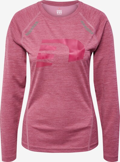 Newline Functioneel shirt 'Orlando' in de kleur Donkergrijs / Framboos / Roze gemêleerd, Productweergave