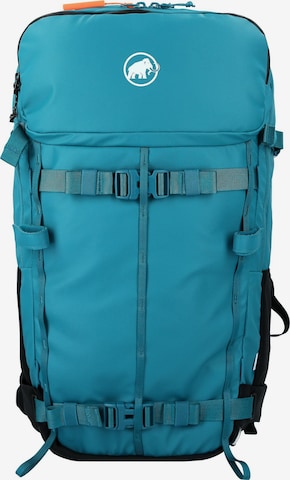 Sac à dos de sport MAMMUT en bleu : devant