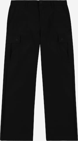 juoda Jack & Jones Junior „Baggy“ Kelnės 'JPSTKARL KURTIS': priekis