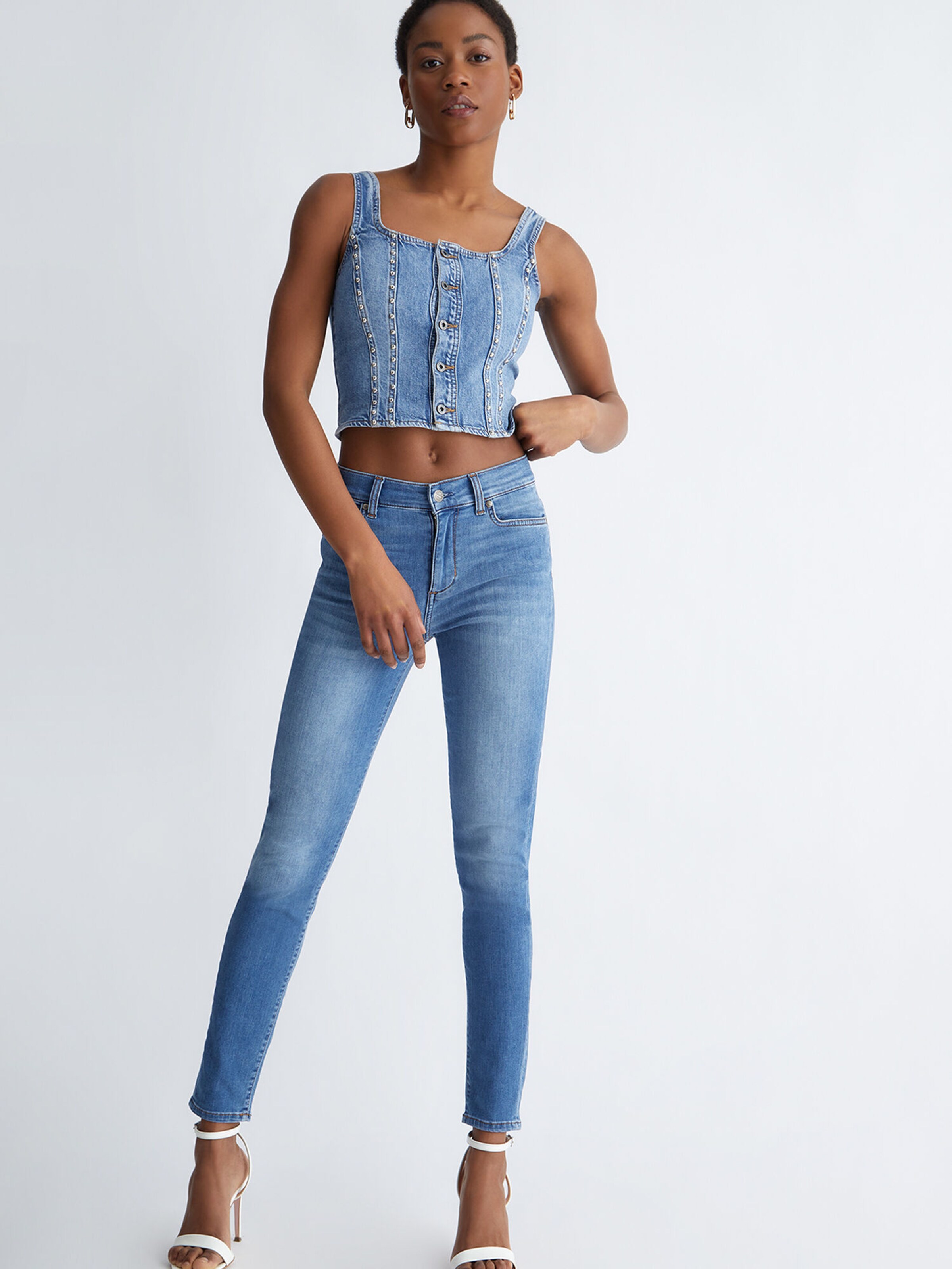 Salopette jeans liu on sale jo