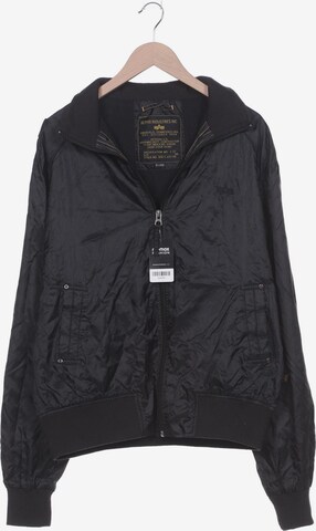ALPHA INDUSTRIES Jacket & Coat in XXXL in Black: front