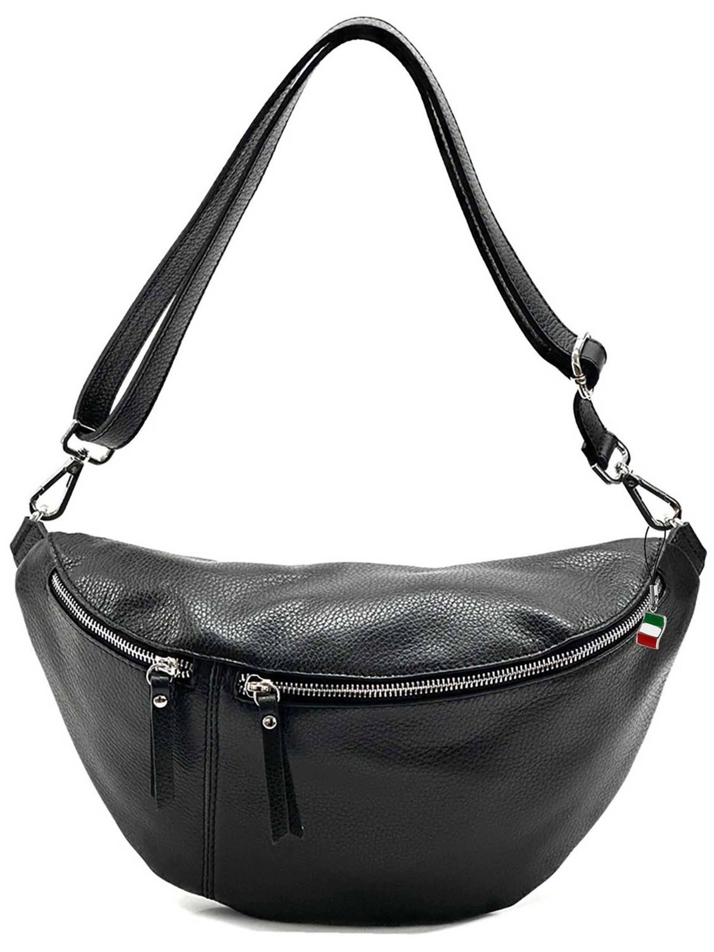 Florence Belt bag in Black: front