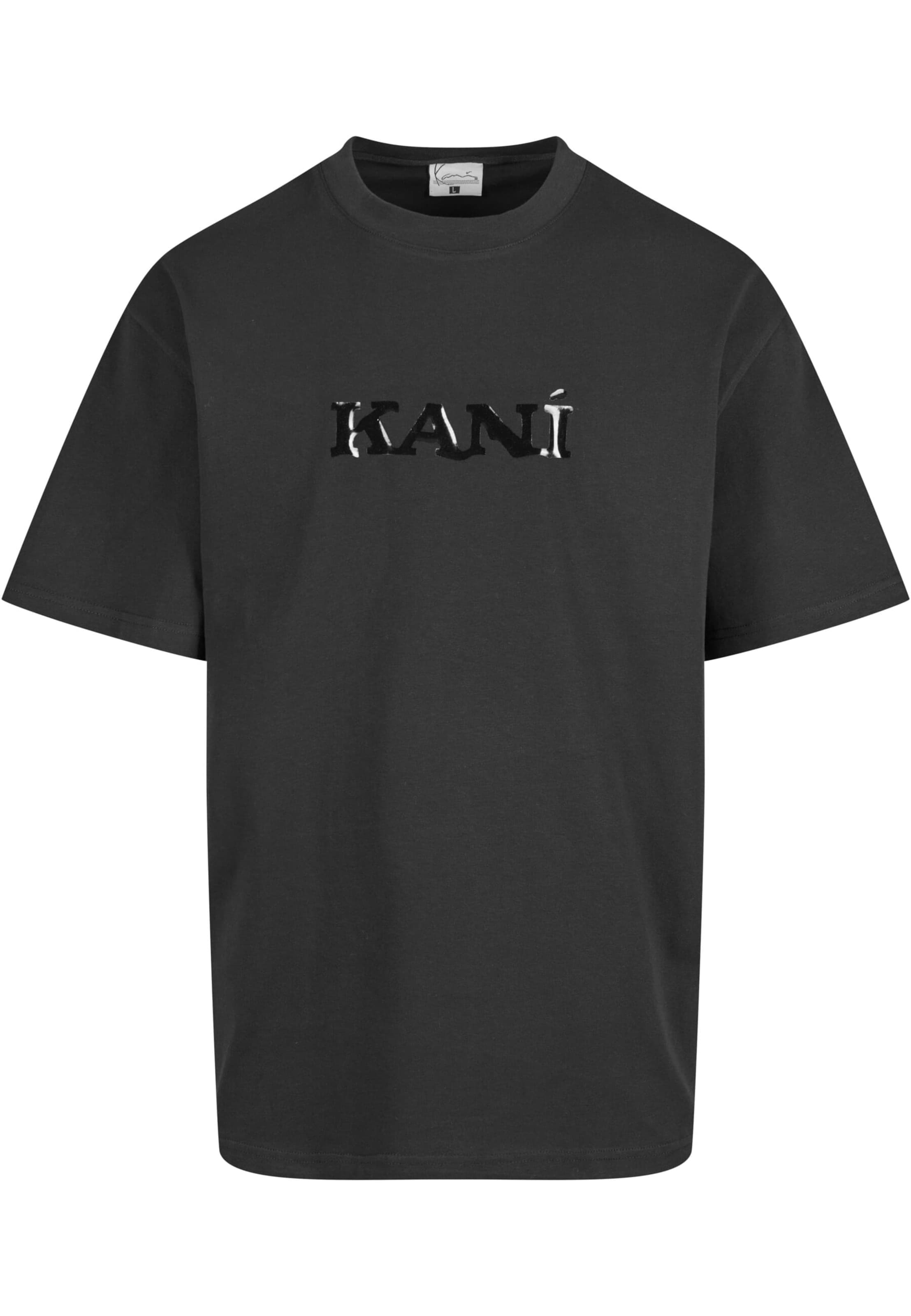 Karl Kani Tričko 'Splash Retro' - Čierna: predná strana