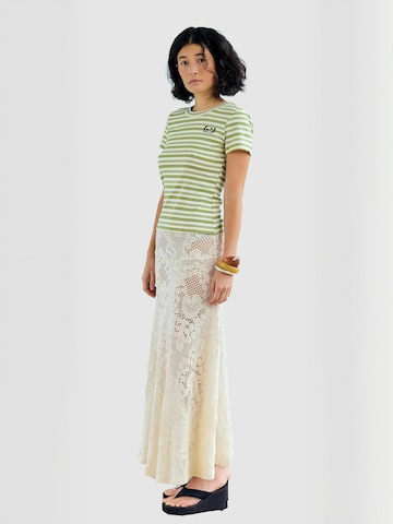 Résumé - Falda ' NoraRS ' en blanco: lado