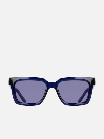 NIKE Zonnebril 'Nike NIKE TIDE COSMIC N IU8106X Midnight navy / blue 53/17/145 MAN Sunglasses' in Blauw: voorkant
