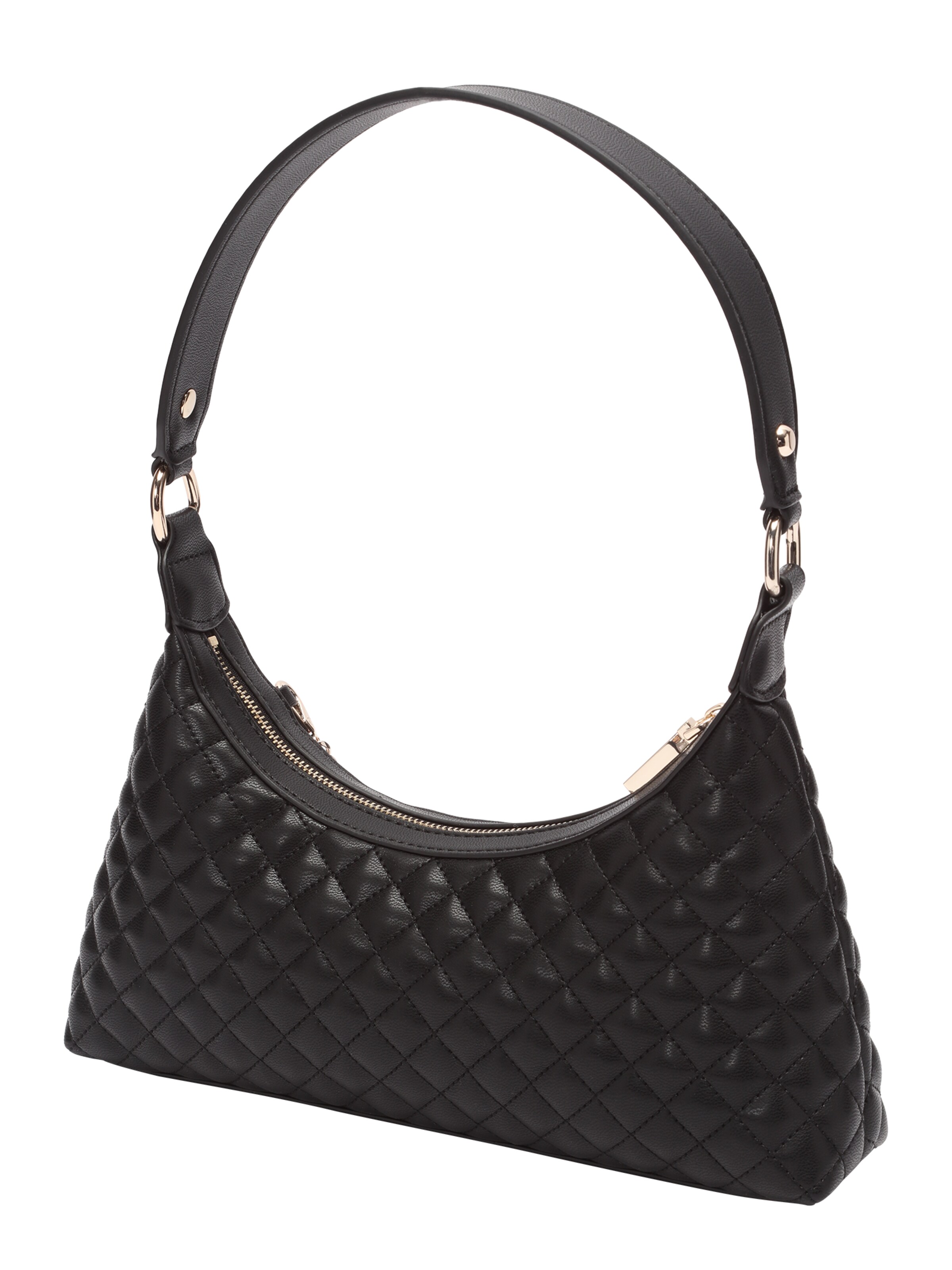 Sac bandoulière 'EVERLEE TOP ZIP SHOULDER BAG' GUESS en noir
