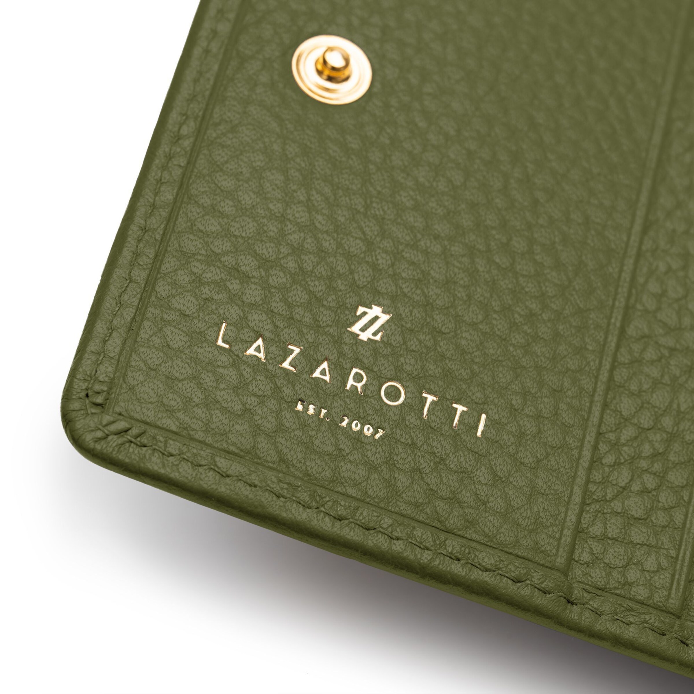 Portamonete 'Bologna' di Lazarotti in verde