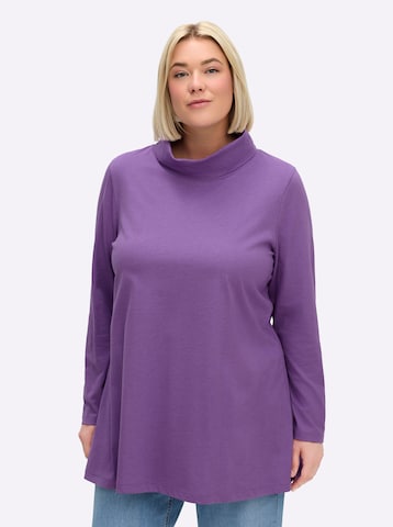 T-shirt SHEEGO en violet : devant
