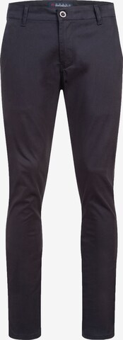Indumentum Chino Pants in Blue: front