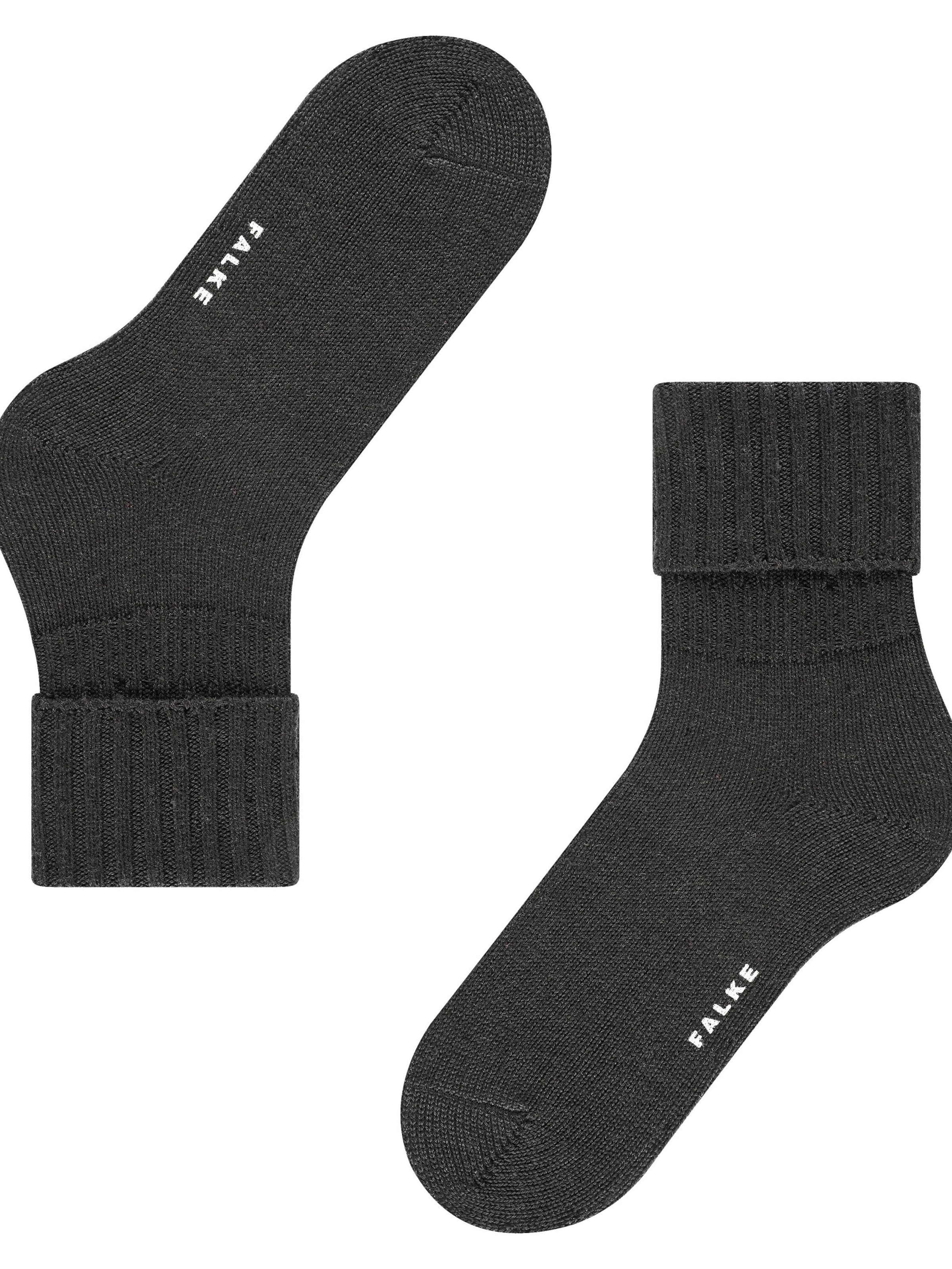 FALKE Socks 'Striggings Rib' in Black
