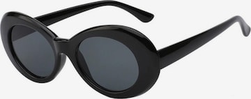 VEYREY Γυαλιά ηλίου 'VeyRey Sonnenbrille Cobain Oválné Grau gläser Schwarz' σε μαύρο: μπροστά