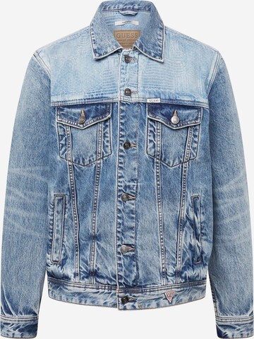 GUESS - Chaqueta de entretiempo 'DEAN' en azul: frente