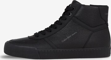 Calvin Klein Jeans High-top trainers in Black: front
