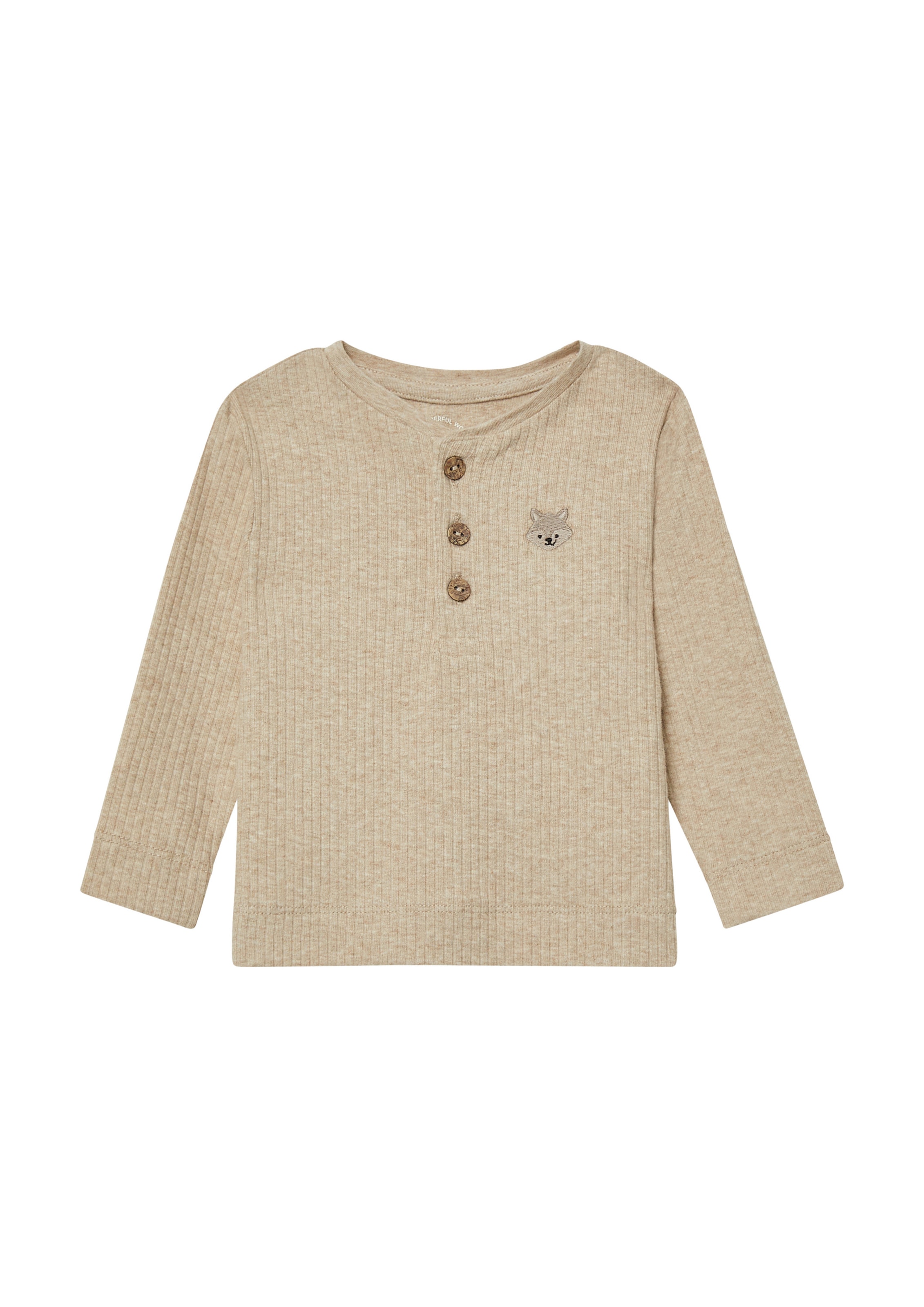s.Oliver Shirt in Beige: front