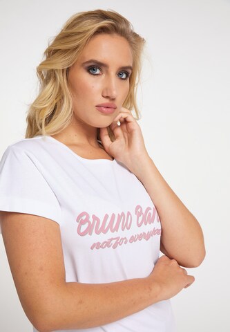 Bruno Banani T-Shirt 'Perry' in Weiß