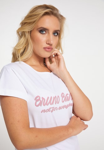 T-shirt 'Perry' BRUNO BANANI en blanc