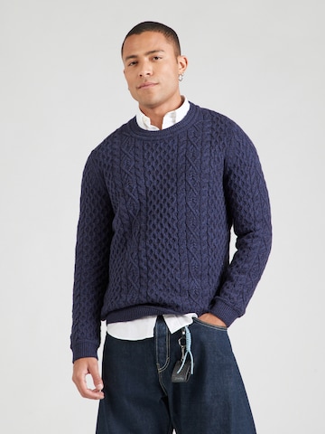 GABBA Pullover 'Tokyo' in Blau: Vorderseite