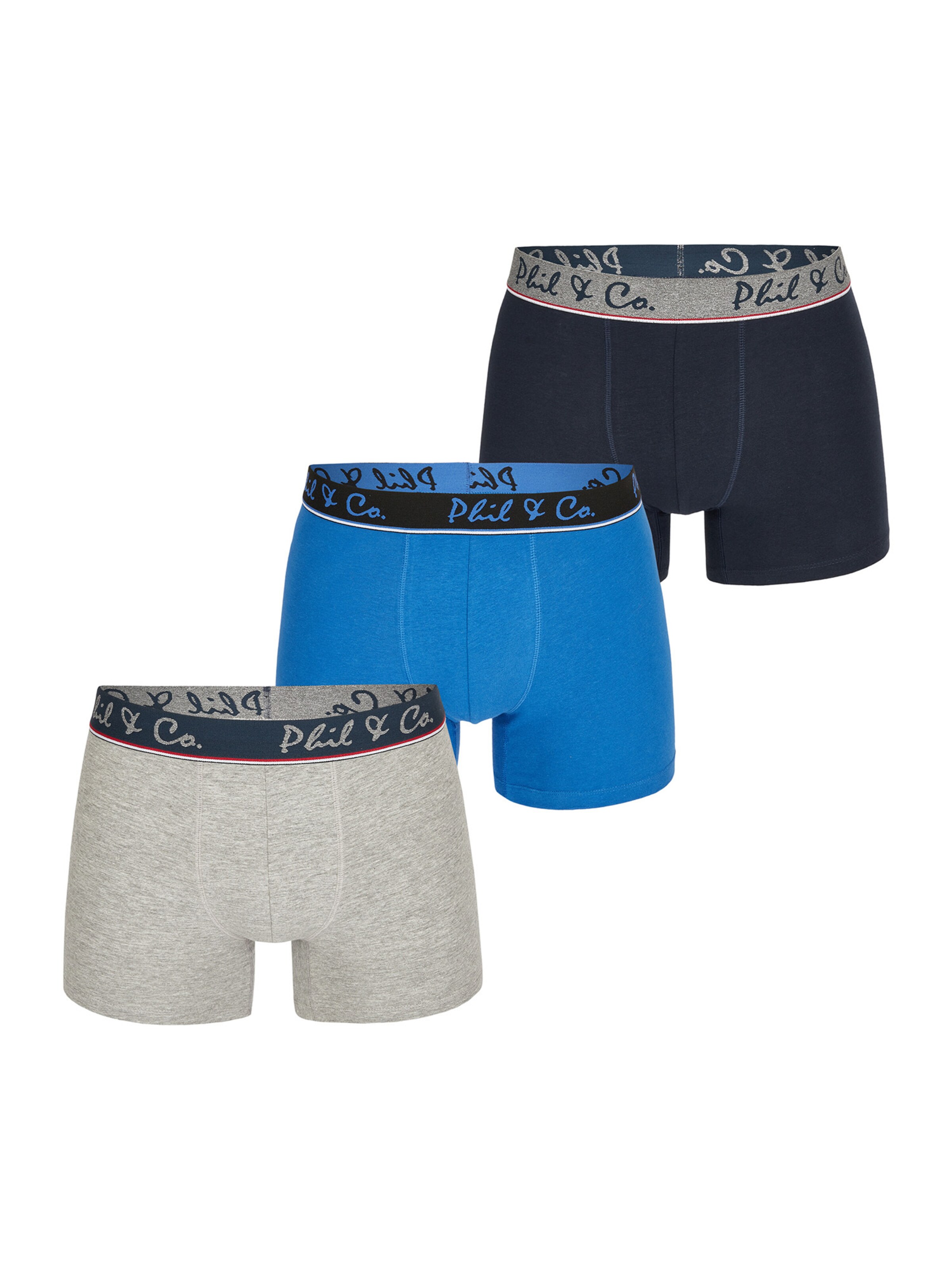Boxers Phil & Co. Berlin en bleu : devant