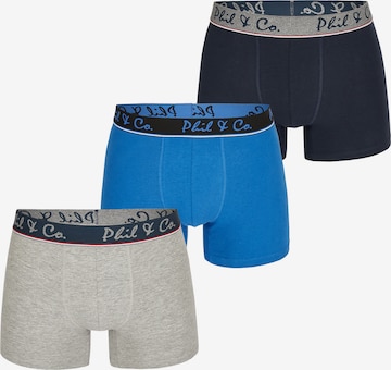 Boxers Phil & Co. Berlin en bleu : devant