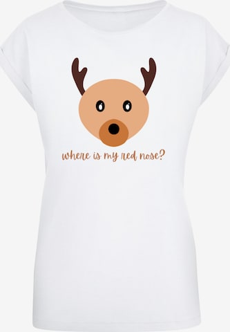 T-shirt F4NT4STIC en blanc : devant