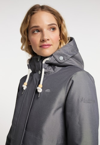 Manteau fonctionnel Schmuddelwedda en gris