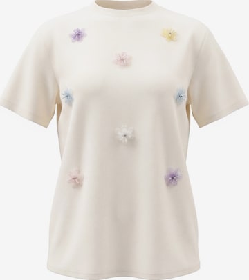 MYMO Shirt 'Pop' in Beige: voorkant