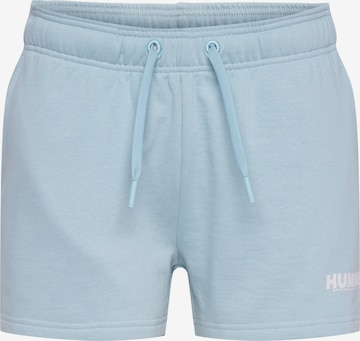 Hummel Regular Спортен панталон 'Legacy' в синьо: отпред