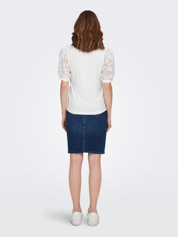 ONLY Shirt 'Allie' in Weiß