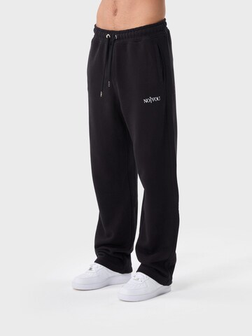 Ossy Homer Loosefit Sporthose '450 GSM Heavy Cotton' in Schwarz
