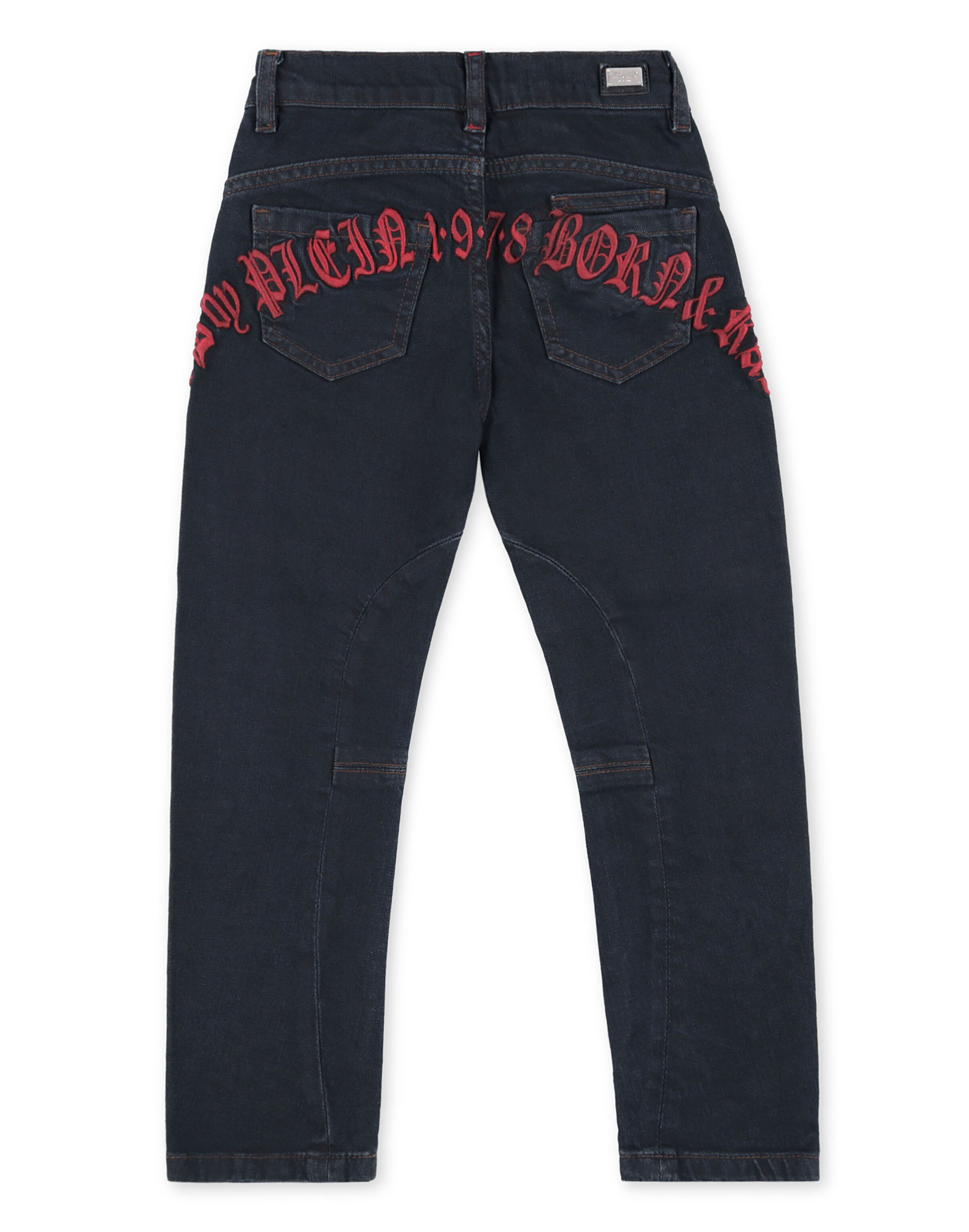 regular Jeans 'Gothic' di Philipp Plein in blu