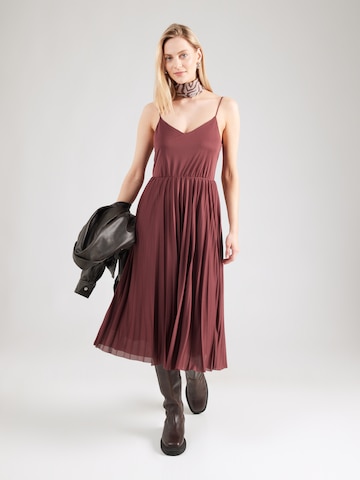 ABOUT YOU Summer dress 'Cassia' in Brown: front
