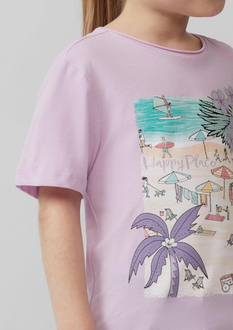 T-Shirt s.Oliver en violet