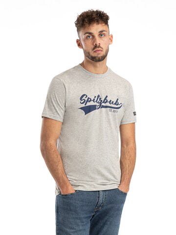 SPITZBUB Shirt 'Julius' in Grau: Vorderseite