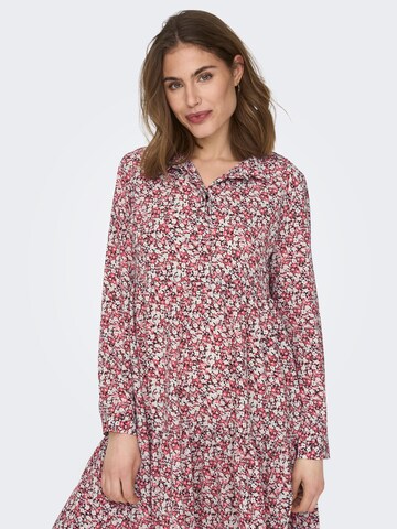 JDY Shirt Dress 'New Piper' in Pink