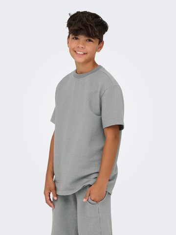 Only & Sons Junior Shirt 'OSJKian' in Grijs: voorkant