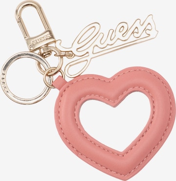 GUESS Prívesky na kľúče - Zlatá: predná strana