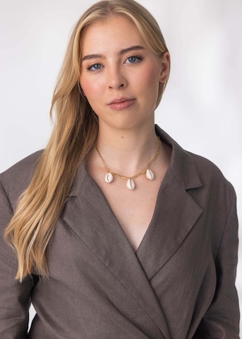 PURELEI Kette 'Seashell' in Gold: Vorderseite