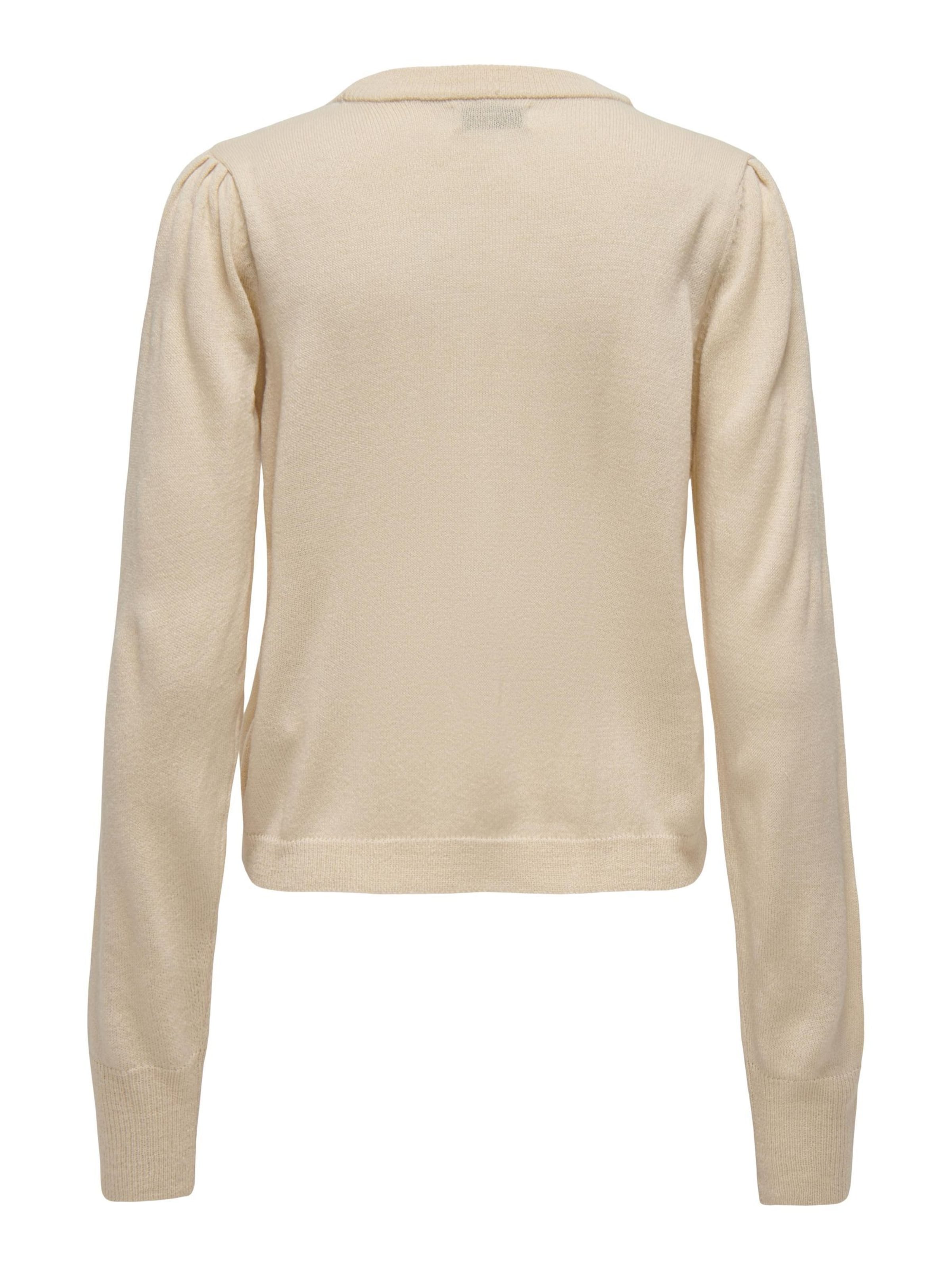 JDY Pullover 'LAURA' in Beige