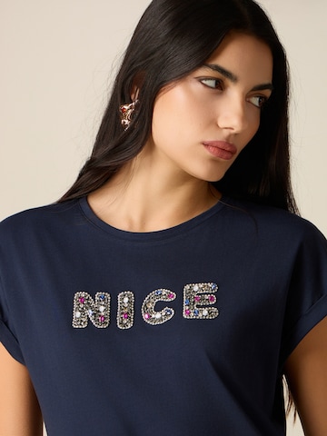 oltre - Camiseta en azul