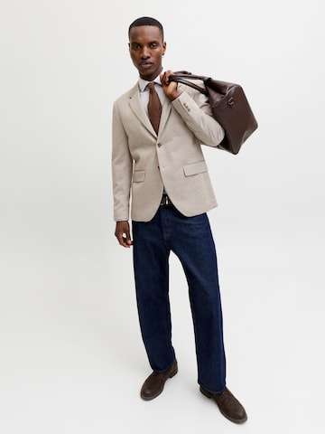 JACK & JONES Regular fit Kavaj 'JPRBLAMARTIN LEON' i grå