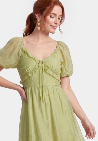 Robe usha FESTIVAL en vert