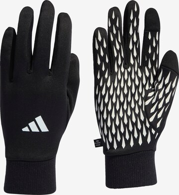 ADIDAS PERFORMANCE Athletic Gloves 'Tiro Competition' in Black: front